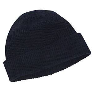 Additional Image 2 - a black beanie on a white background