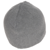 a grey beanie on a white background