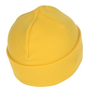 Additional Image 1 - a yellow beanie on a white background