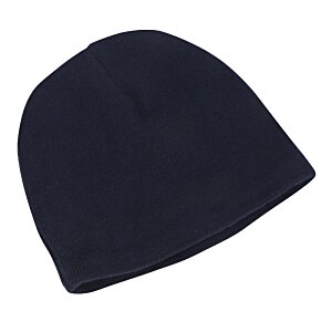 Additional Image 2 - a black beanie on a white background