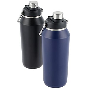 Additional Image 4 - a couple of blue and black water bottles