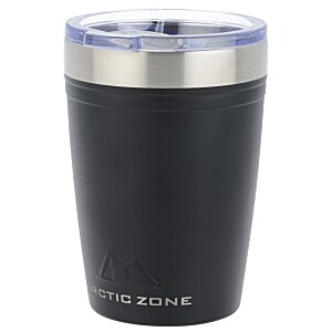 Additional Image 1 - a black and silver cup