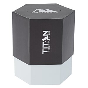 Additional Image 6 - a black and white hexagon shaped object