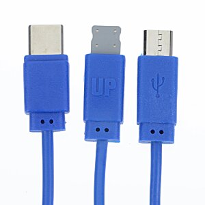 Additional Image 4 - a close up of a blue cable