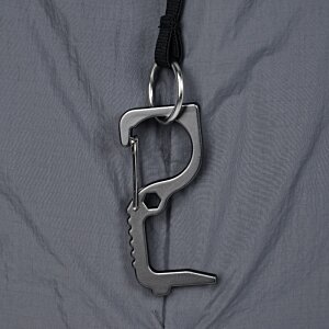 Additional Image 2 - a metal object on a black string