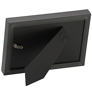 Additional Image 1 - a black rectangular frame with a black ribbon