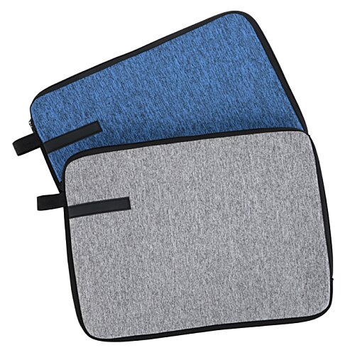 Additional Image 3 - a pair of blue and grey laptop covers