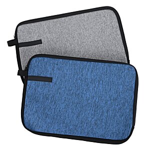 Additional Image 3 - a close-up of a blue and grey laptop case