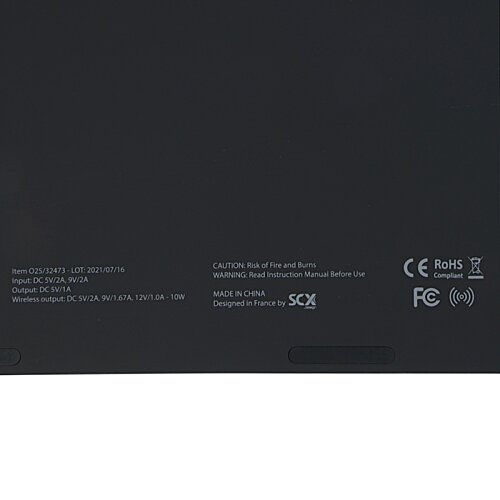 Additional Image 4 - a black rectangular object with white text