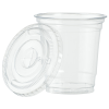 View Image 2 of 1 of Clear Soft Plastic Cup with Lid - 8 oz.