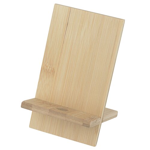 Additional Image 1 - a wood stand with a wooden base