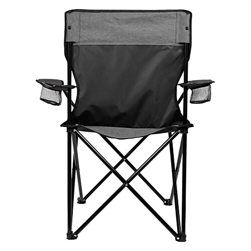 Heathered Folding Chair with Carrying Bag Image 4 of 4