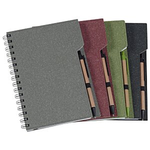 Additional Image 2 - a group of notebooks with pens