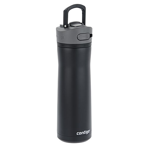 Additional Image 1 - a black and grey water bottle