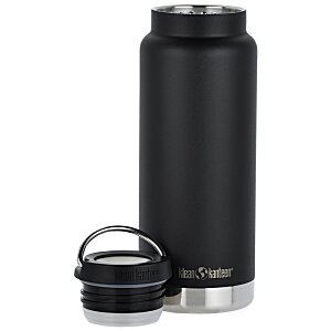 Additional Image 1 - a black and silver thermos