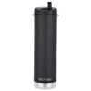 View Image 3 of 6 of Klean Kanteen TKWide Vacuum Bottle with Straw Lid - 20 oz. - Laser Engraved