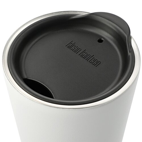 Additional Image 1 - a white cup with a black lid