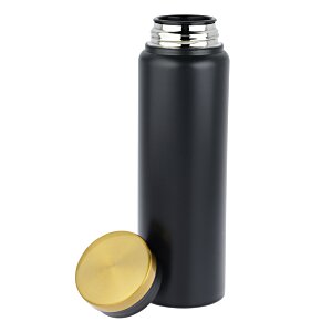 Additional Image 1 - a black bottle with a gold cap