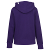 a purple hoodie on a white background