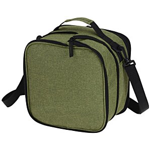 Additional Image 3 - a green bag with black straps