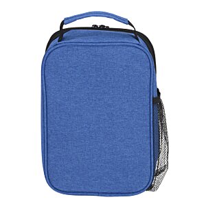Additional Image 1 - a blue lunch bag with a strap