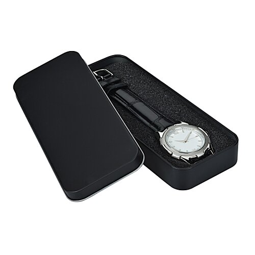 Patton Leather Watch - 1-1/2" Image 1 of 1
