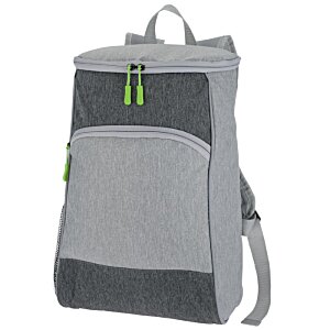 Additional Image 1 - a grey and green backpack