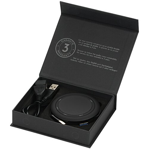 Additional Image 2 - a black box with a black circle in it