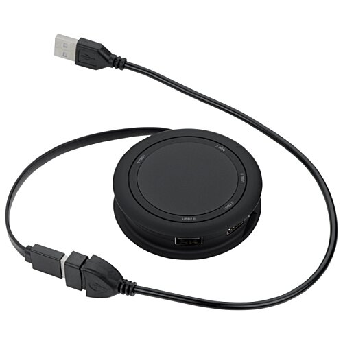 Additional Image 3 - a black round object with a cord