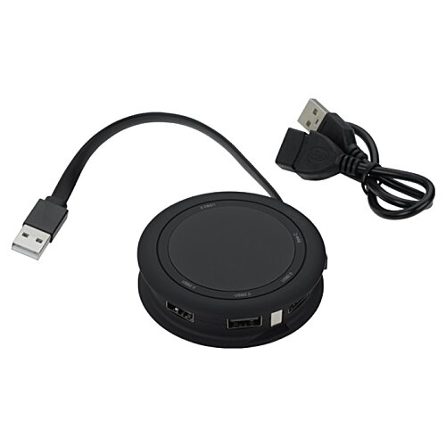 Additional Image 5 - a black round device with a cord