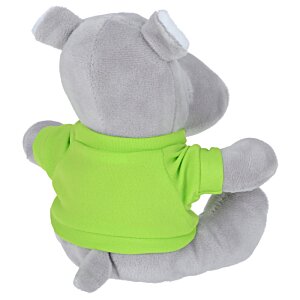 Additional Image 1 - a stuffed animal wearing a green shirt