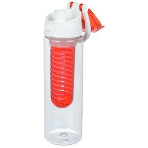 Additional Image 4 - a red and white water bottle