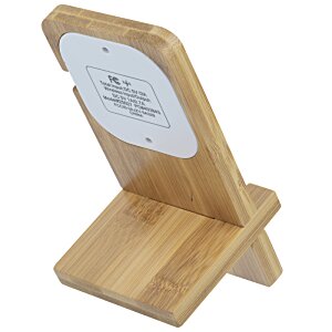 Additional Image 1 - a wooden stand with a white circle on it