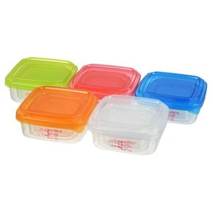 Additional Image 3 - a group of colorful plastic containers