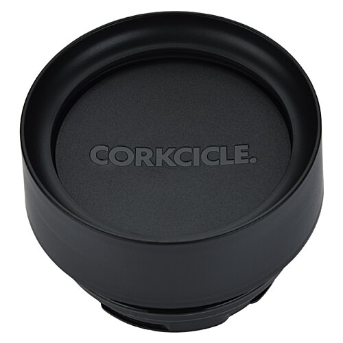 Additional Image 3 - a black round object with text on it