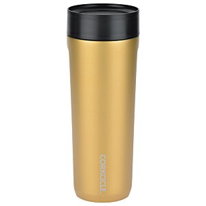 Additional Image 2 - a gold and black tumbler