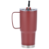View Image 4 of 6 of Forest Vacuum Mug with Straw - 30 oz.
