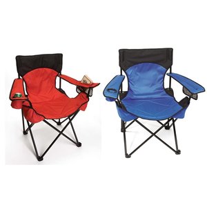 Additional Image 5 - a red and blue folding chairs