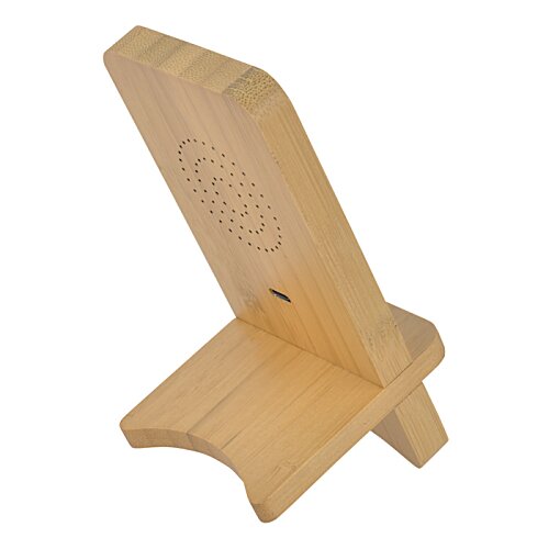 SCX Bamboo Light-Up Logo Wireless Charger Image 2 of 6