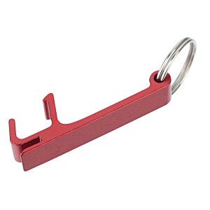 Additional Image 1 - a red keychain with a ring