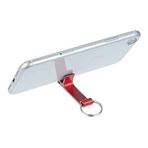 Additional Image 5 - a phone holder with a red strap