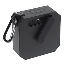 a black square object with a strap