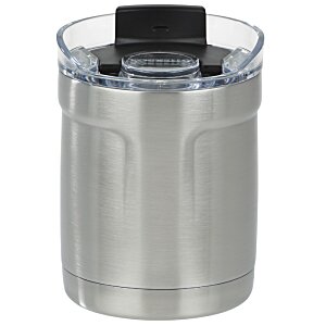 Additional Image 3 - a silver container with a black lid