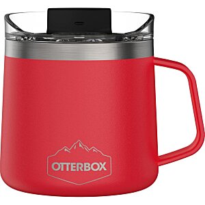 Additional Image 2 - a black and silver coffee mug