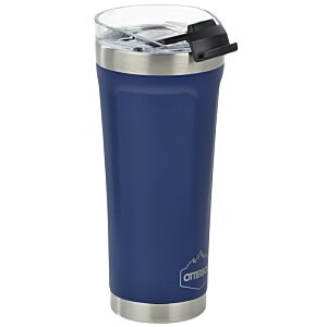 Additional Image 2 - a blue and silver tumbler