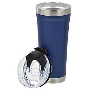 Additional Image 4 - a blue and silver tumbler