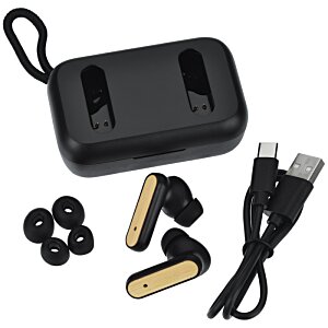 Additional Image 4 - a black box with ear buds and plugs