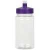 View Image 2 of 3 of Clear Impact Ring Water Bottle - 16 oz.