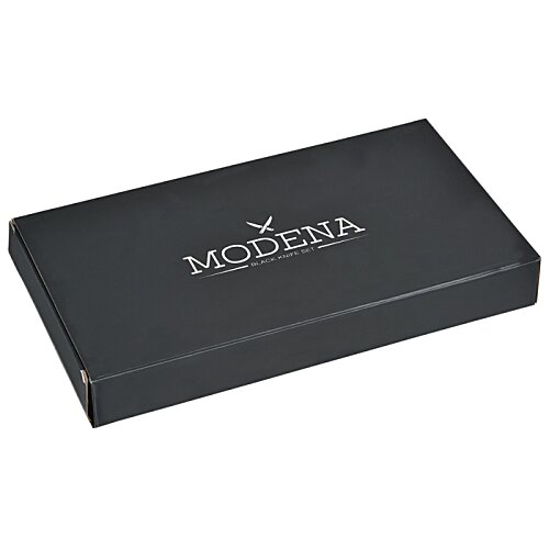 Modena Black Knife Set Image 4 of 4