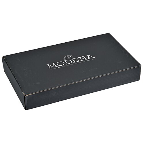 Additional Image 3 - a black box with silver text